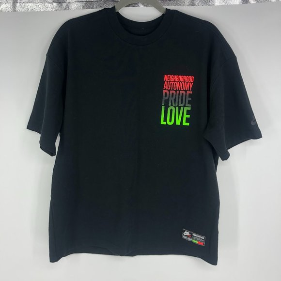 Nike Other - Nike T-Shirt Neighborhood Autonomy Pride Love EUC Medium Tee
